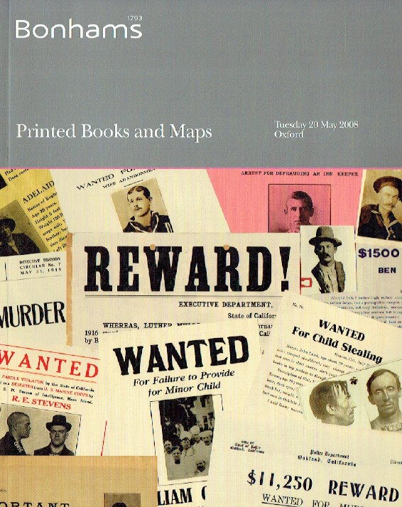 Bonhams May 2008 Printed Books & Maps