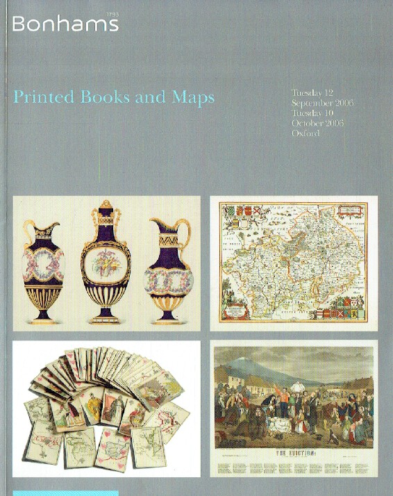 Bonhams September/October 2006 Printed Books & Maps