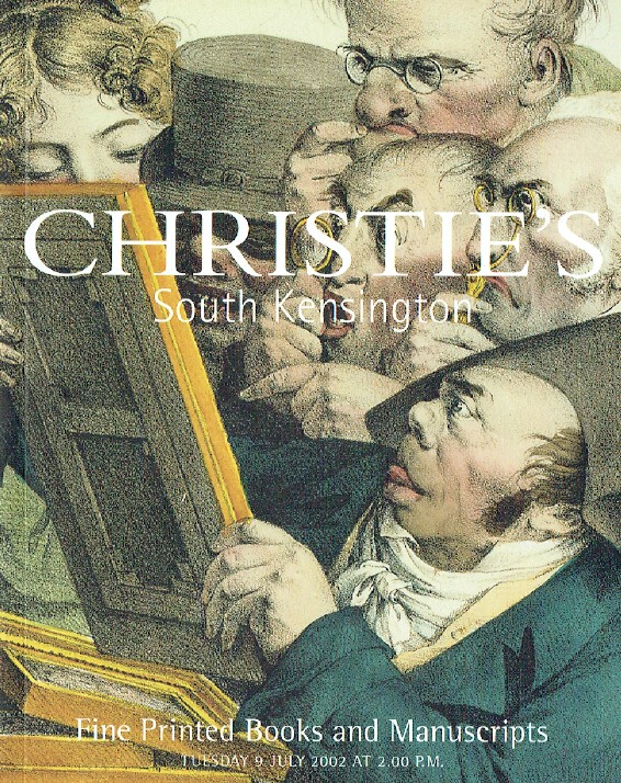 Christies July 2002 Fine Printed Books & Manuscripts