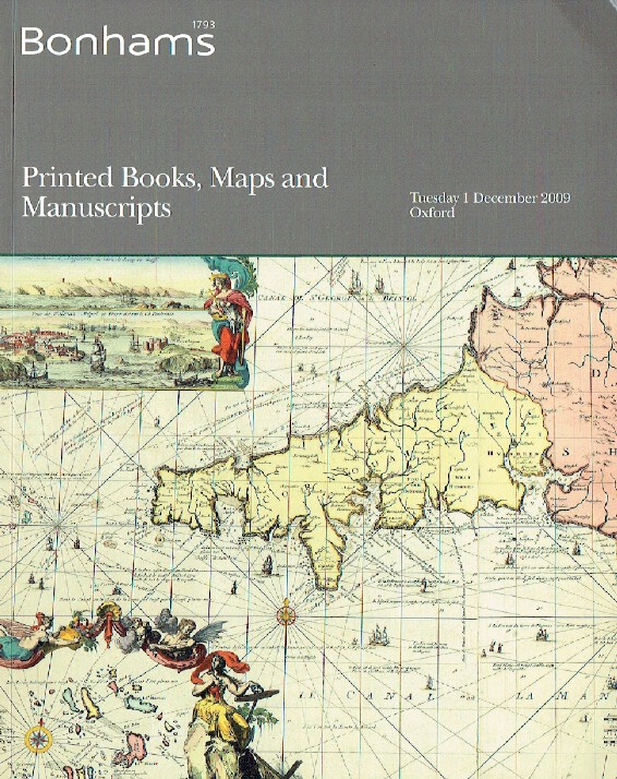 Bonhams December 2009 Printed Books, Maps & Manuscripts - Click Image to Close