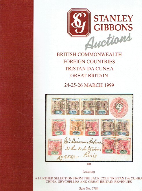 Stanley Gibbons March 1999 Stamps - Commonwealth, Tristan Da Cunha & Britain