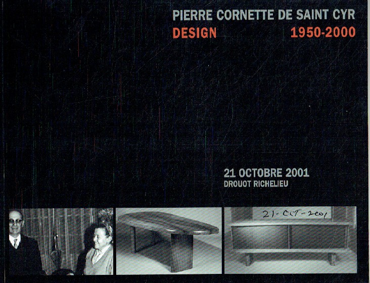 Cornette de Saint Cyr October 2001 Design