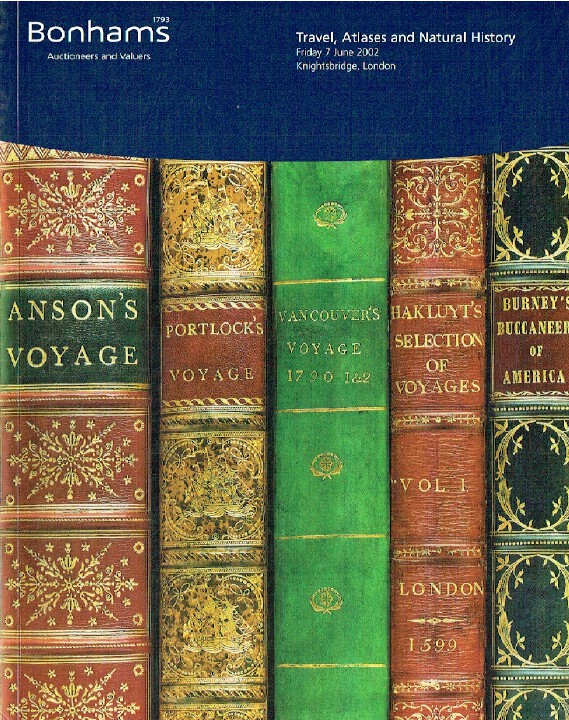 Bonhams June 2002 Travel, Atlases and Natural History