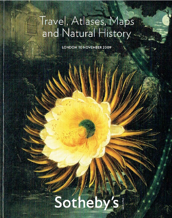 Sothebys November 2009 Travel, Atlases, Maps & Natural History - Click Image to Close