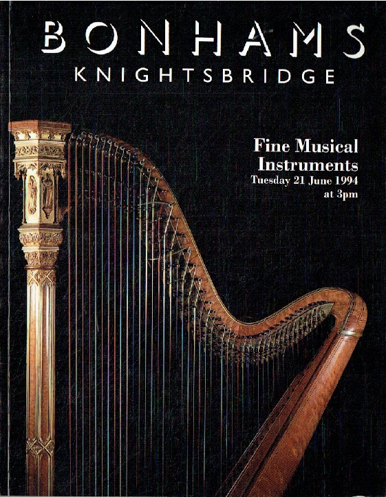 Bonhams June 1994 Fine Musical Instruments