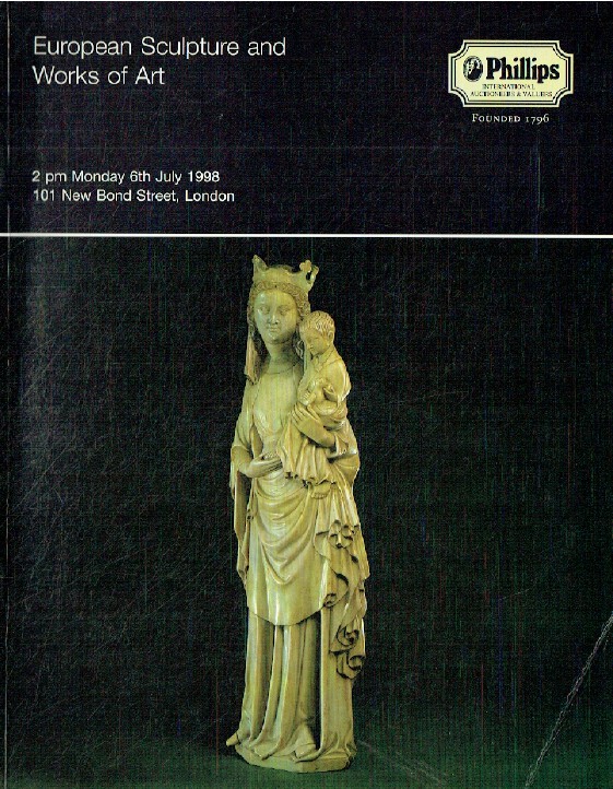 Phillips July 1998 European Sculpture & Works of Art