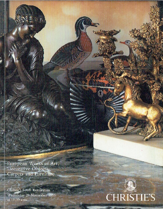 Christies November 1995 European Works of Art, Carpets & Furniture