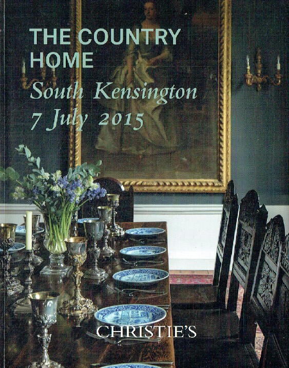 Christies July 2015 Country Home - Early Furniture & Works of Art