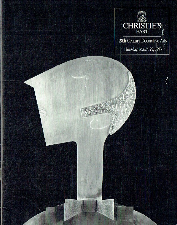 Christies March 1993 20th Century Decorative Arts