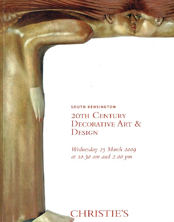 Christies March 2009 20th Century Decorative Arts & Design