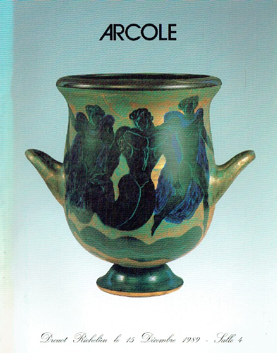 Arcole December 1989 Art Nouveau & Art Déco