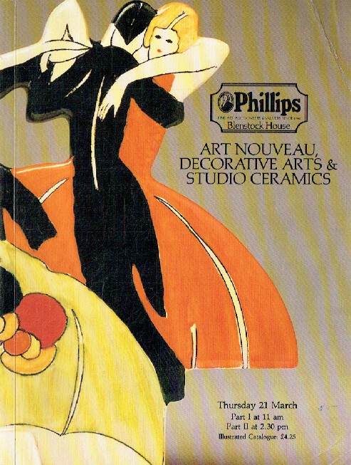 Phillips March 1985 Art Nouveau, Decorative Arts & Studio Ceramics