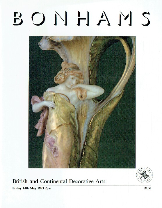 Bonhams May 1993 British & Continental Decorative Arts