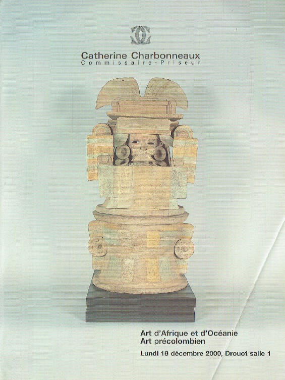 Charbonneaux April 2001 African, Pre-Columbian & Oceanic Art - Click Image to Close