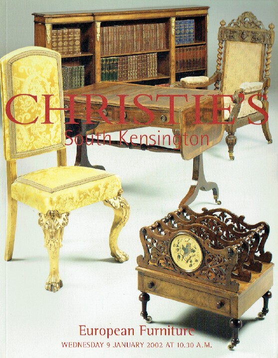Christies January 2002 European Furniture