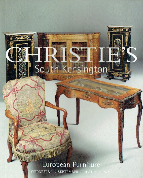 Christies September 2001 European Furniture - Click Image to Close