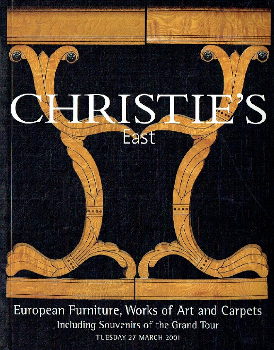Christies March 2001 European Furniture, WOA inc. Souvenirs Grand Tour