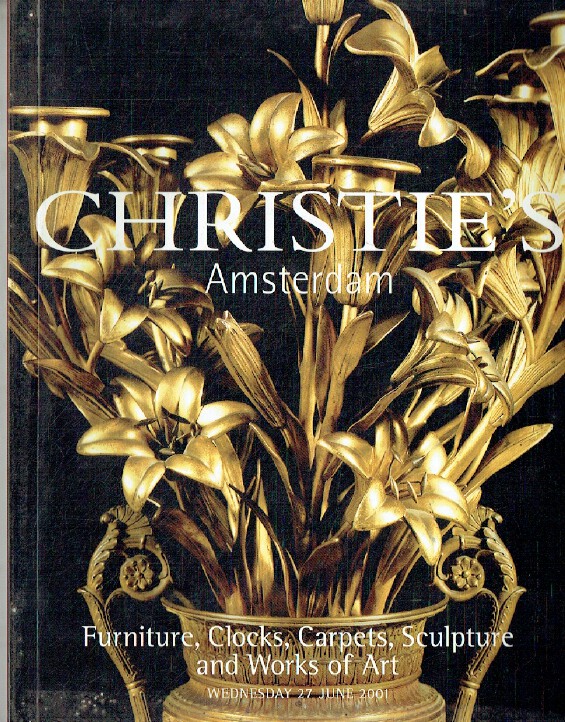 Christies June 2001 Furniture, Clocks, Carpets, Sculpture and WOA