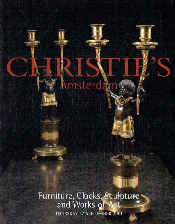 Christies September 2001 Furniture, Clocks, Sculpture and WOA