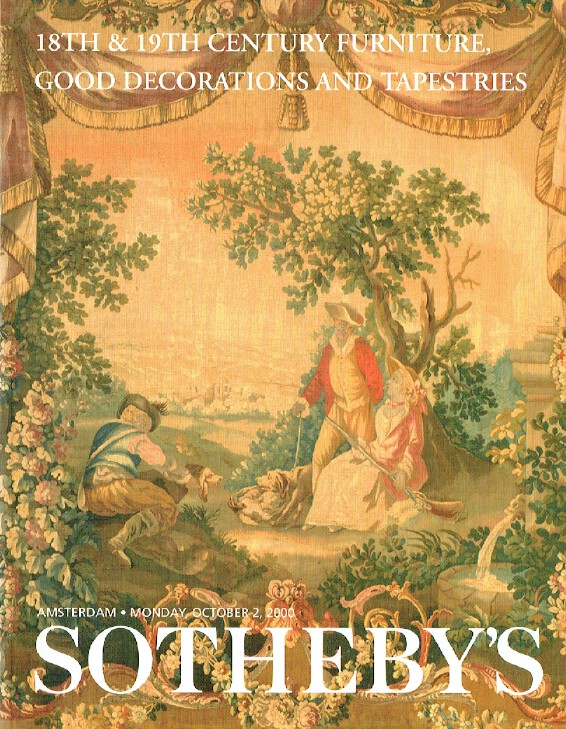 Sothebys October 2000 18th & 19th Century Furniture, Decoration and Tapestries