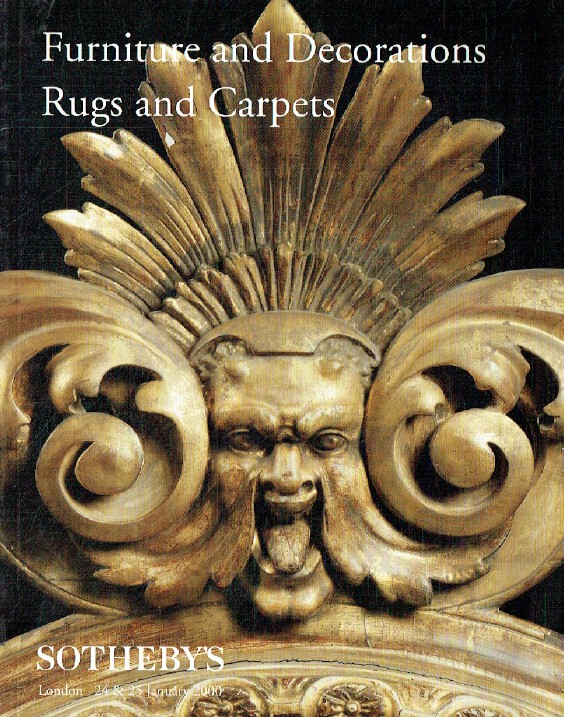 Sothebys January 2000 Furniture & Decorations, Rugs and Carpets