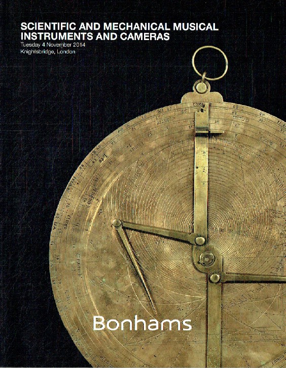 Bonhams November 2014 Scientific & Mechanical Musical Instruments and Cameras