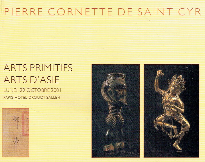 Cornette de Saint Cyr October 2001 Tribal & Asian Art - Click Image to Close