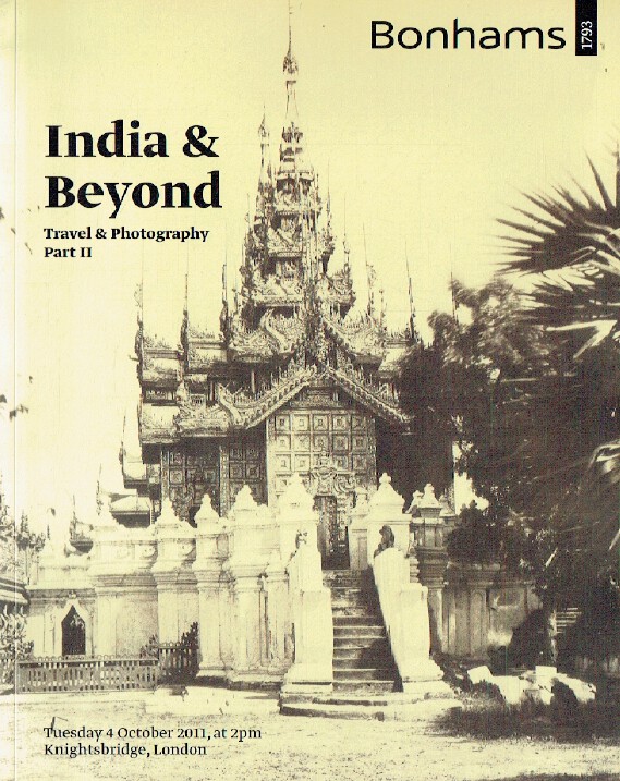 Bonhams October 2011 India & Beyond - Travel & Photography Part-II - Click Image to Close