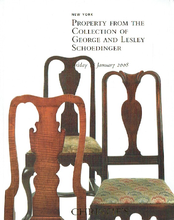 Christies January 2008 Collection of George & Lesley Schoedinger