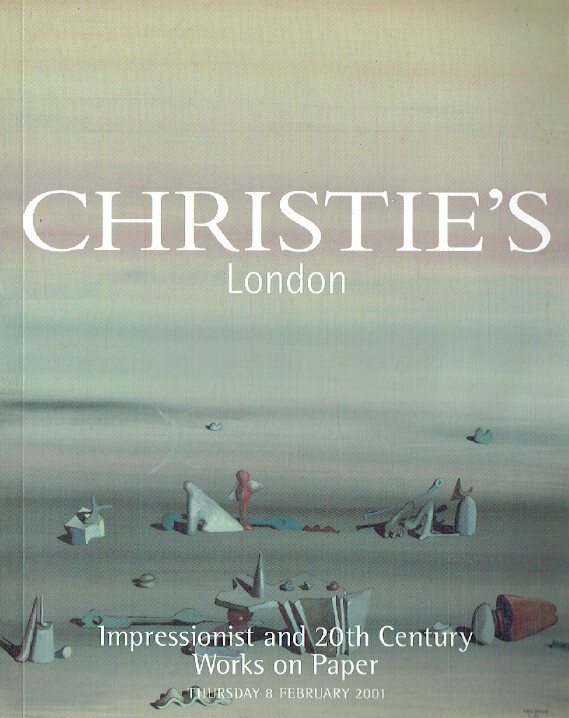 Christies February 2001 Impressionist & 20th Century Works on Paper