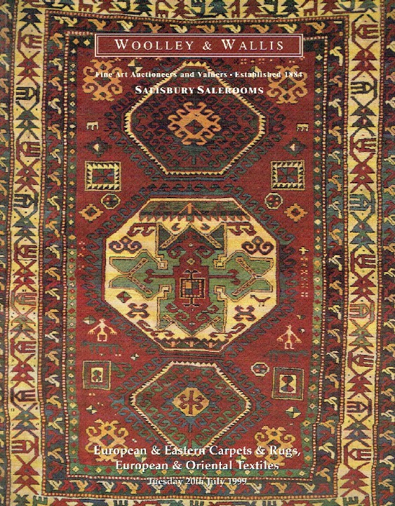 Woolley & Wallis July 1999 Eastern Carpets & Rugs, European & Oriental Textiles