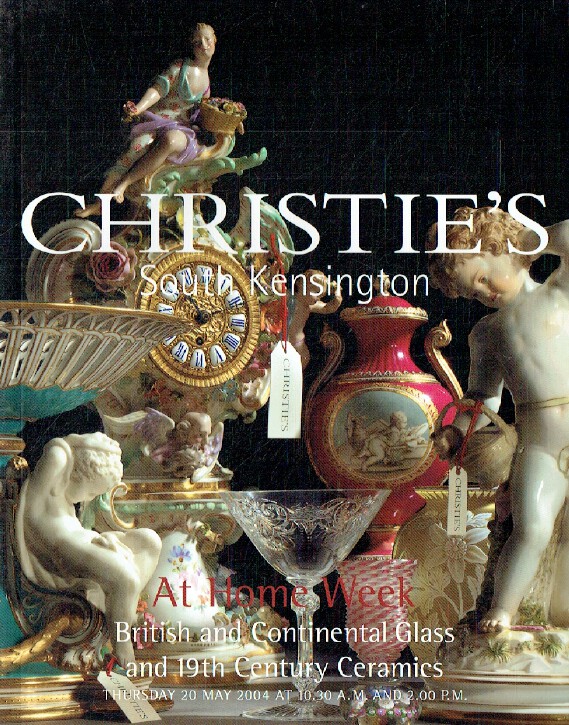Christies May 2004 British & Continental Glass and 19th Century Ceramics