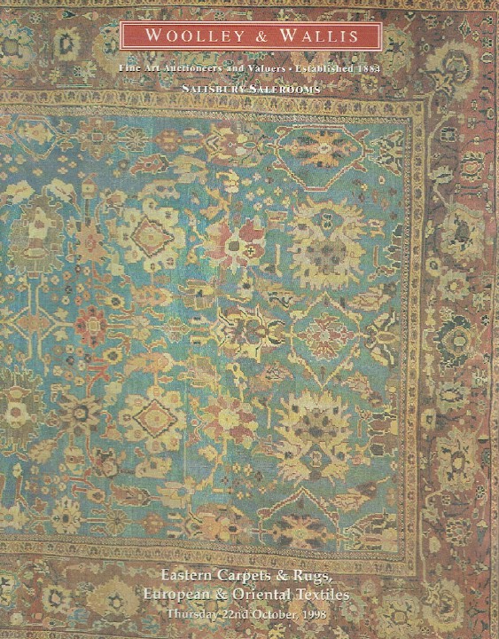 Woolley & Wallis October 1998 Eastern Carpets & Rugs & Oriental Textiles