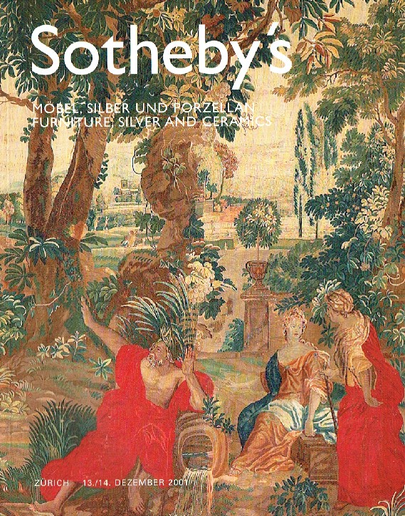 Sothebys December 2001 Furniture, Silver & Ceramics