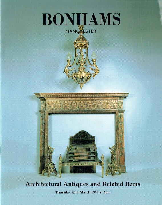 Bonhams March 1999 Architectural Antiques & Related Items - Click Image to Close