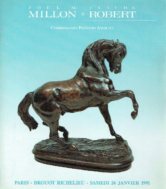 Millon & Robert January 1991 Bronzes After the Renaissance & 17th C Drawings