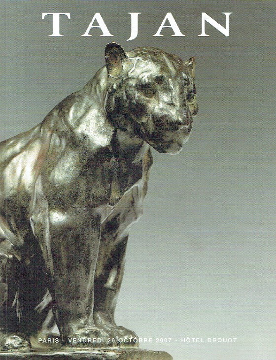 Tajan October 2007 19th Century Sculptures to Today