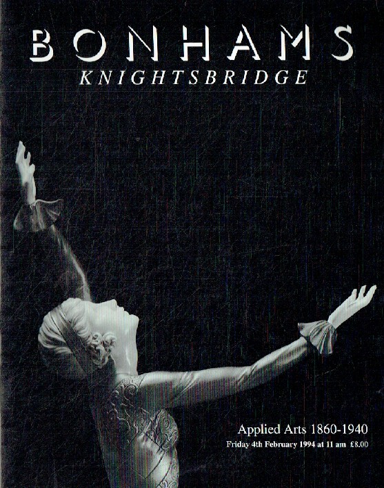 Bonhams February 1994 Applied Arts 1860-1940