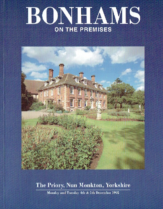 Bonhams December 1995 The Priory, Nun Monkton, Yorkshire - Click Image to Close