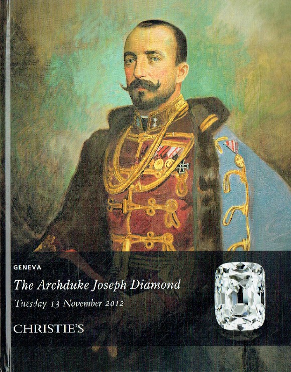 Christies November 2012 The Archduke Joseph Diamond