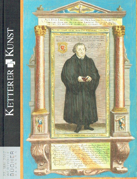 Ketterer May 2017 Valuable Books, Manuscripts, Autographs & Decorative Art