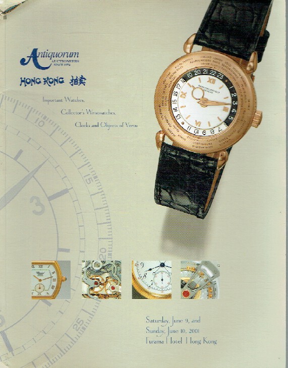 Antiquorum June 2001 Important Watches, Wristwatches, Clocks - Click Image to Close