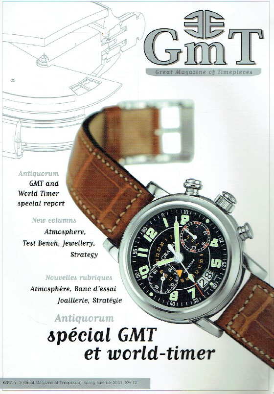 Great Magazine of Timepieces No. 3 2001 Special GMT & World Timer & Jewellery