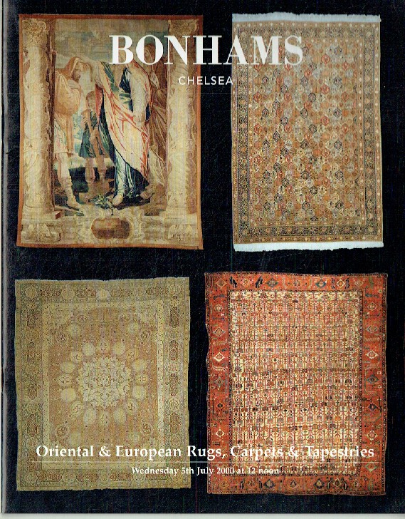 Bonhams July 2000 Oriental & European Rugs, Carpets and Tapestries