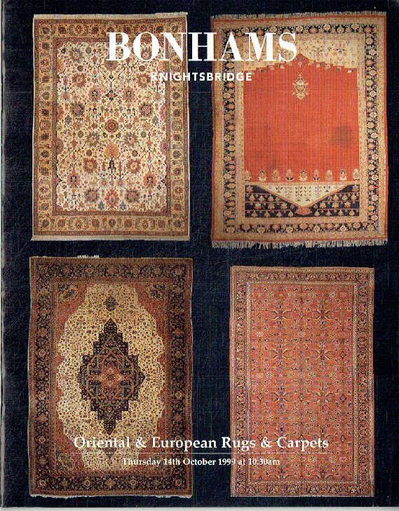 Bonhams October 1999 Oriental & European Rugs and Carpets - Click Image to Close