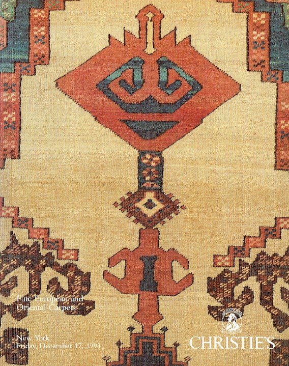 Christies December 1993 Fine European & Orinental Carpets - Click Image to Close