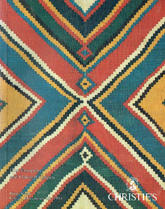 Christies December 1994 Fine European & Oriental Rugs - Click Image to Close