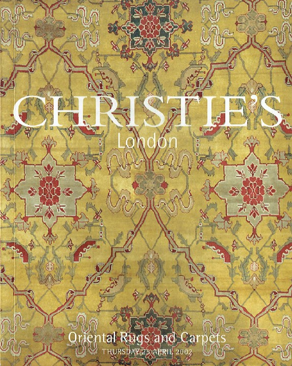 Christies April 2002 Oriental Rugs & Carpets