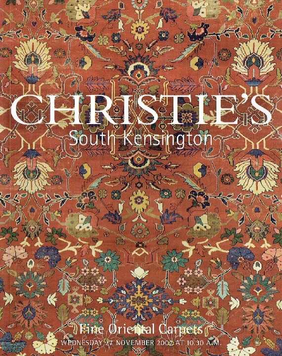 Christies November 2002 Fine Oriental Carpets