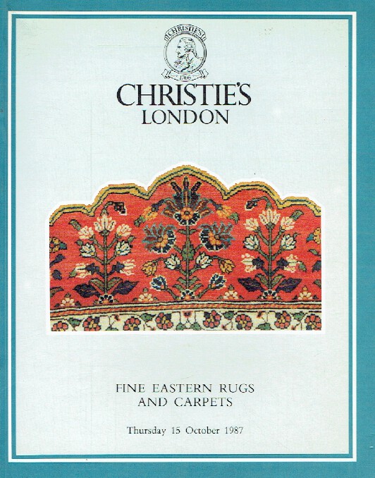 Christies October 1987 Fine Eastern Rugs & Carpets